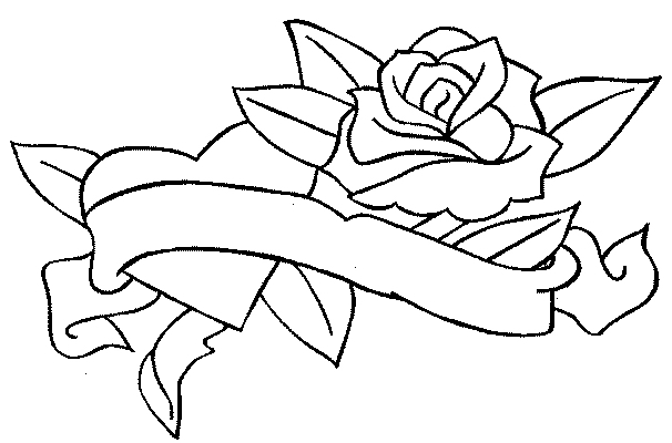 Dessin à colorier: Roses (Nature) #161880 - Coloriages à Imprimer Gratuits