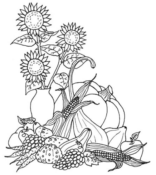 Dessin à colorier: Saison Automne (Nature) #164064 - Coloriages à Imprimer Gratuits