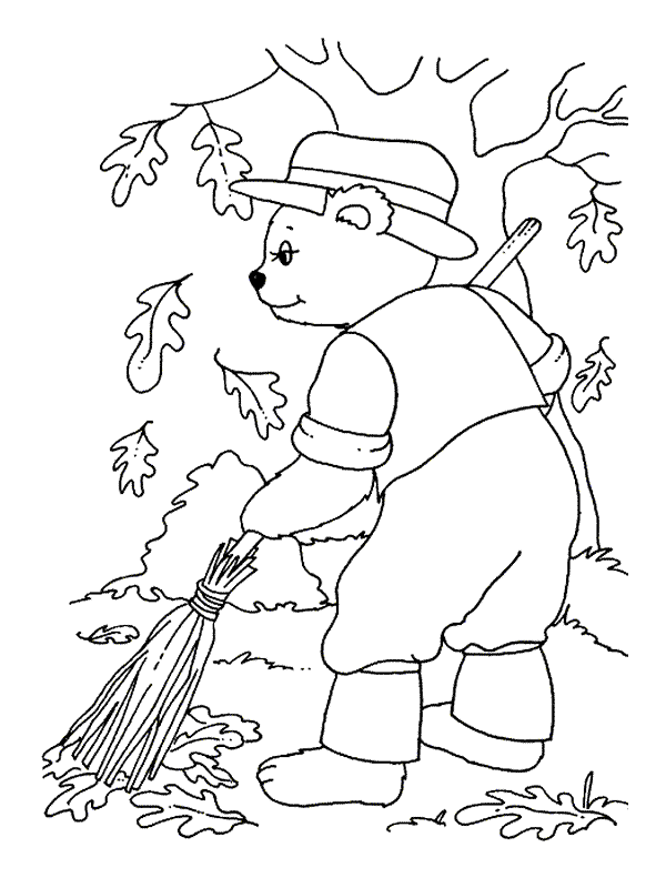 Dessin à colorier: Saison Automne (Nature) #164126 - Coloriages à Imprimer Gratuits