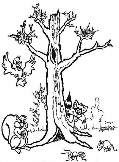 Dessin à colorier: Saison Automne (Nature) #164127 - Coloriages à Imprimer Gratuits