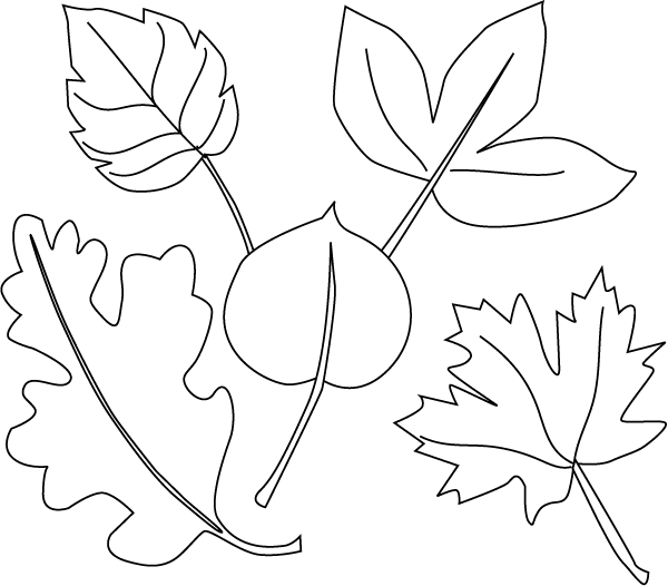 Dessin à colorier: Saison Automne (Nature) #164139 - Coloriages à Imprimer Gratuits