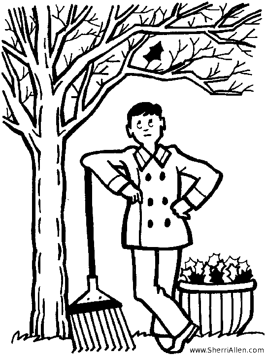 Dessin à colorier: Saison Automne (Nature) #164205 - Coloriages à Imprimer Gratuits