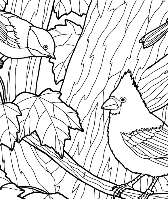 Dessin à colorier: Saison Automne (Nature) #164298 - Coloriages à Imprimer Gratuits