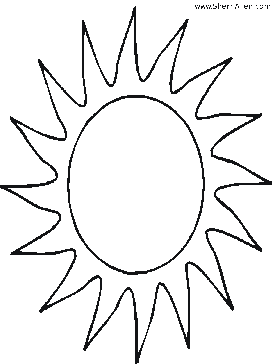 Dessin à colorier: Saison Été (Nature) #165388 - Coloriages à Imprimer Gratuits