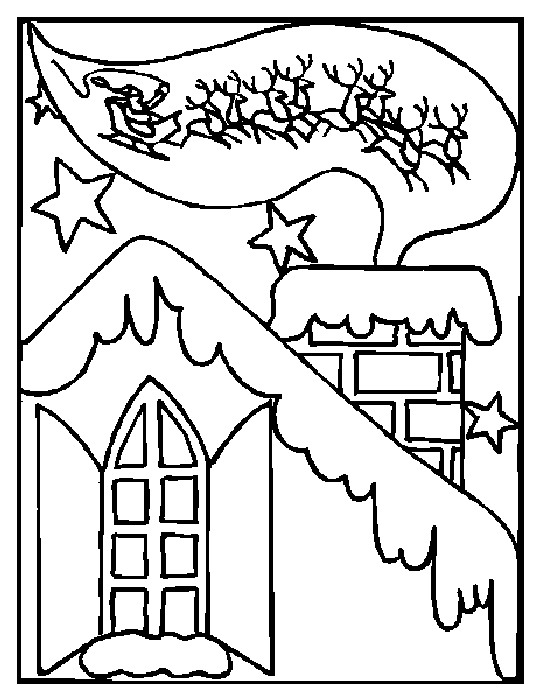 Dessin à colorier: Saison Hiver (Nature) #164416 - Coloriages à Imprimer Gratuits