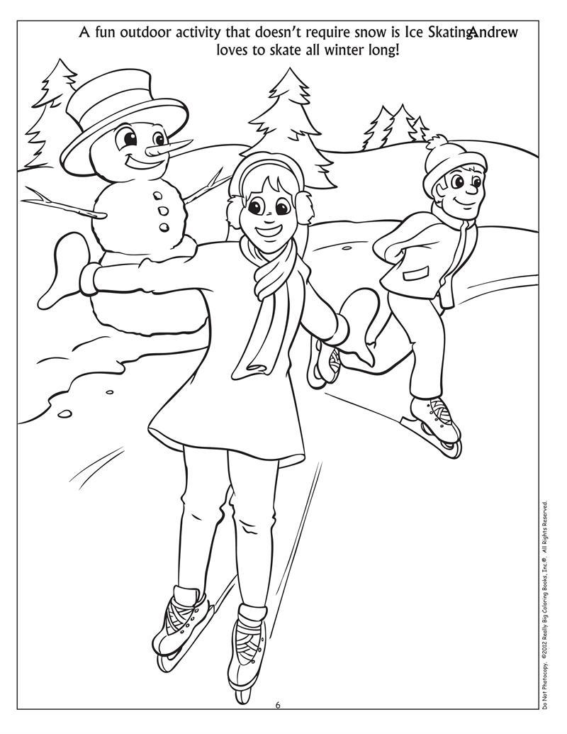 Dessin à colorier: Saison Hiver (Nature) #164517 - Coloriages à Imprimer Gratuits