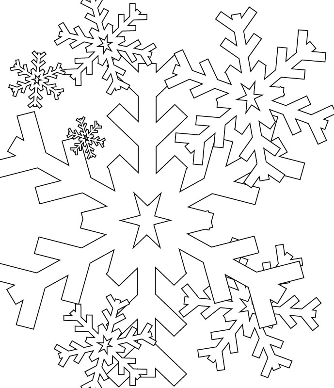 Dessin à colorier: Saison Hiver (Nature) #164673 - Coloriages à Imprimer Gratuits