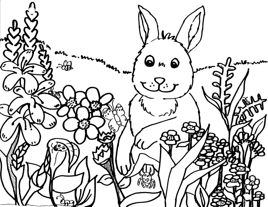 Dessin Saison Printemps #164756 (Nature) à colorier – Coloriages à imprimer