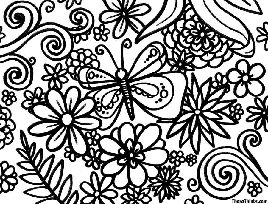 Dessin à colorier: Saison Printemps (Nature) #164759 - Coloriages à Imprimer Gratuits