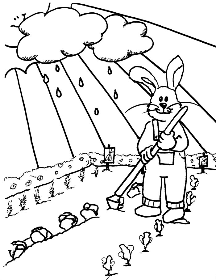 Dessin à colorier: Saison Printemps (Nature) #164917 - Coloriages à Imprimer Gratuits