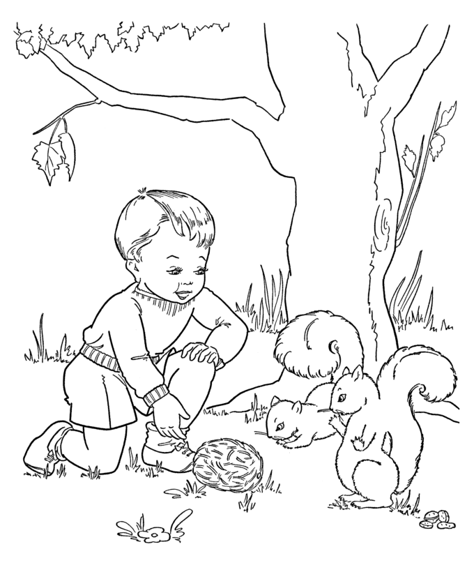 Dessin à colorier: Saison Printemps (Nature) #164956 - Coloriages à Imprimer Gratuits