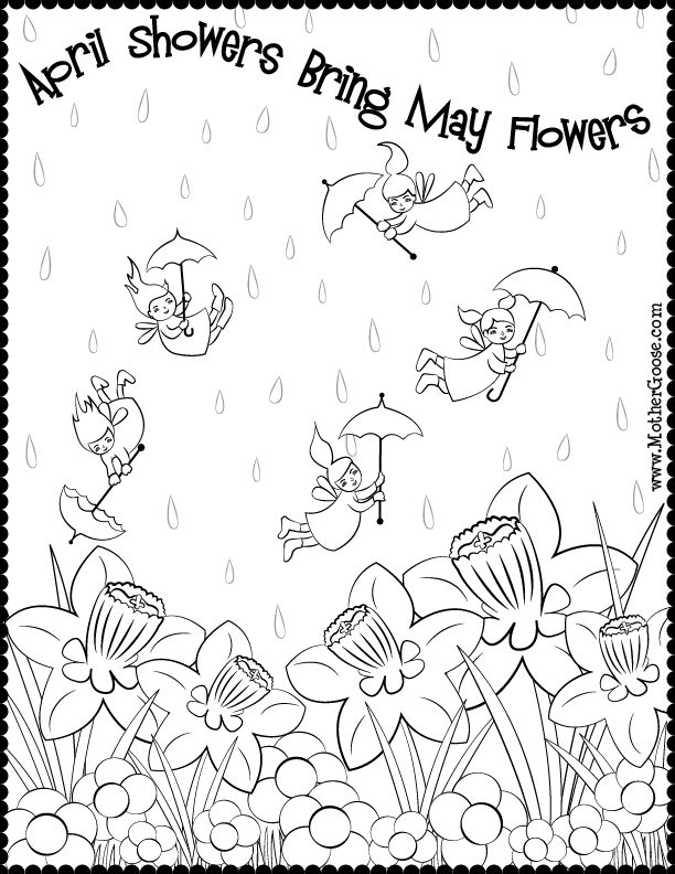 Dessin à colorier: Saison Printemps (Nature) #165077 - Coloriages à Imprimer Gratuits