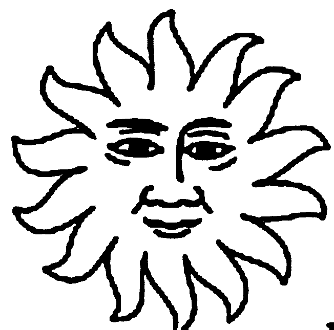 Dessin à colorier: Soleil (Nature) #157946 - Coloriages à Imprimer Gratuits