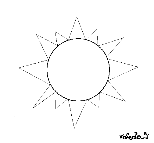 Dessin à colorier: Soleil (Nature) #157966 - Coloriages à Imprimer Gratuits