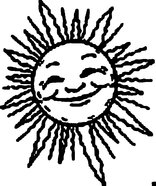 Dessin à colorier: Soleil (Nature) #158003 - Coloriages à Imprimer Gratuits