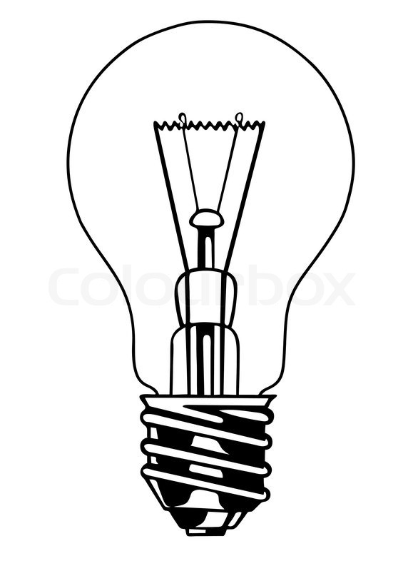 Dessin à colorier: Ampoule électrique (Objets) #119426 - Coloriages à Imprimer Gratuits