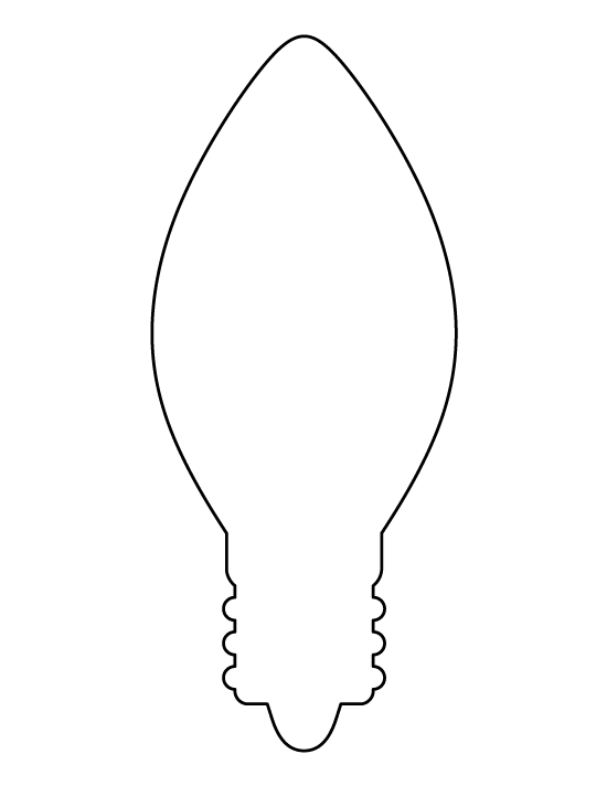 Dessin à colorier: Ampoule électrique (Objets) #119456 - Coloriages à Imprimer Gratuits