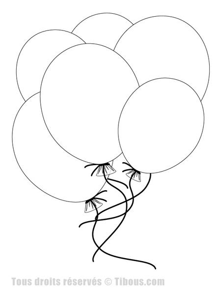 Dessin à colorier: Ballon (Objets) #169580 - Coloriages à Imprimer Gratuits