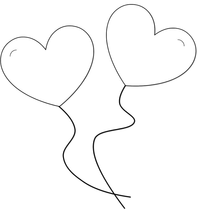 Coloriage gratuit Ballon #184806 de la collection Objets à imprimer
