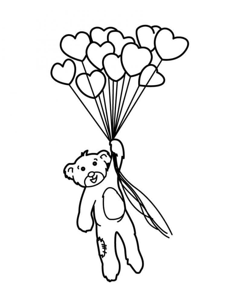 Coloriage gratuit Ballon #184810 de la collection Objets à imprimer
