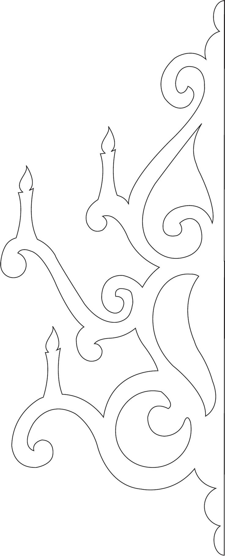 Dessin à colorier: Chandelier (Objets) #169857 - Coloriages à Imprimer Gratuits