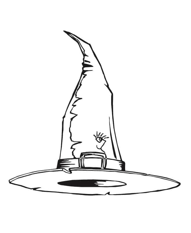 Coloriage gratuit Chapeau de Sorcière #204013 de la collection Objets à imprimer Coloriage gratuit Chapeau de Sorcière #204013 de la collection Objets à imprimer