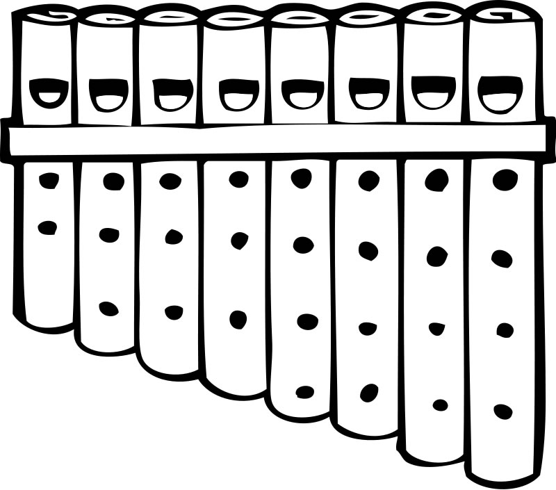 Dessin à colorier: Instruments de musique (Objets) #167134 - Coloriages à Imprimer Gratuits