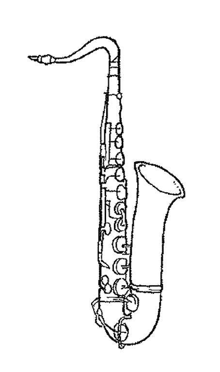Dessin à colorier: Instruments de musique (Objets) #167306 - Coloriages à Imprimer Gratuits