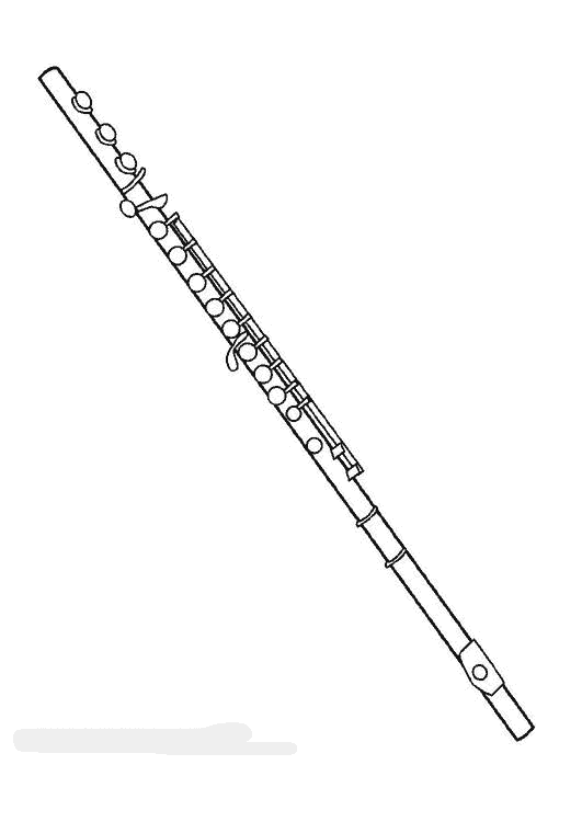 Dessin à colorier: Instruments de musique (Objets) #167325 - Coloriages à Imprimer Gratuits