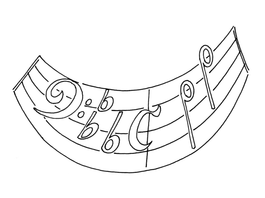 Dessin à colorier: Instruments de musique (Objets) #167326 - Coloriages à Imprimer Gratuits