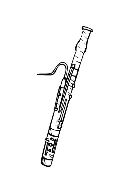 Dessin à colorier: Instruments de musique (Objets) #167339 - Coloriages à Imprimer Gratuits