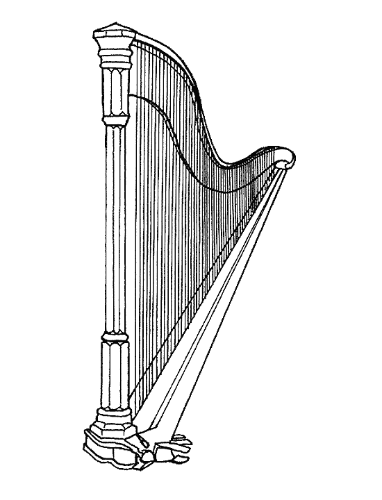 Dessin à colorier: Instruments de musique (Objets) #167354 - Coloriages à Imprimer Gratuits