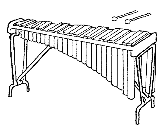 Dessin à colorier: Instruments de musique (Objets) #167374 - Coloriages à Imprimer Gratuits