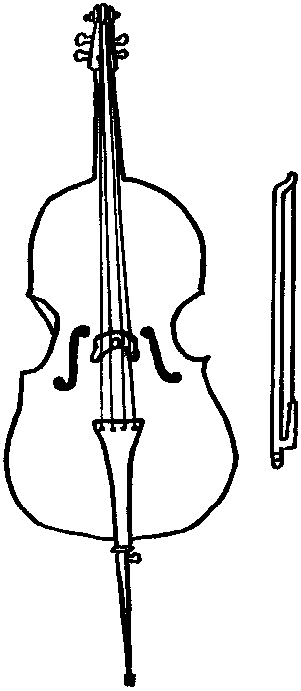 Dessin à colorier: Instruments de musique (Objets) #167395 - Coloriages à Imprimer Gratuits