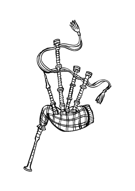 Dessin à colorier: Instruments de musique (Objets) #167402 - Coloriages à Imprimer Gratuits