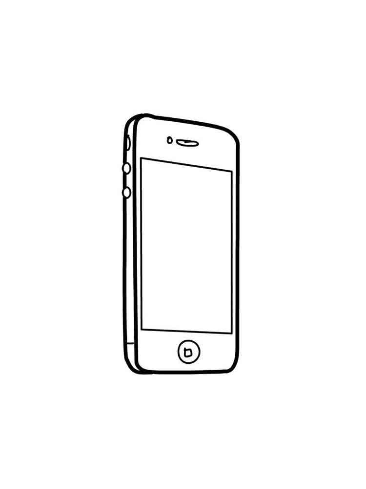 Coloriage gratuit iPhone et iPad #191809 de la collection Objets à imprimer