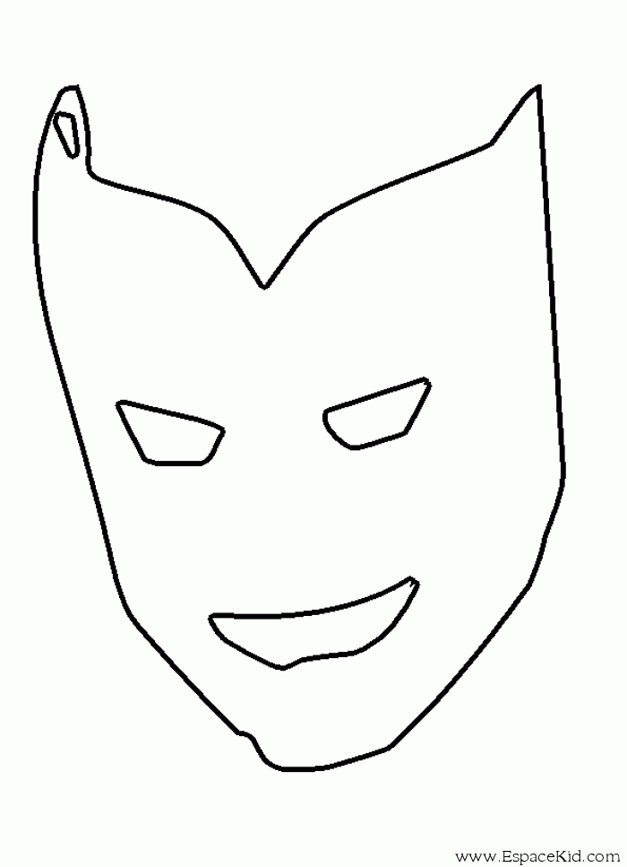 Dessin à colorier: Masque (Objets) #120535 - Coloriages à Imprimer Gratuits