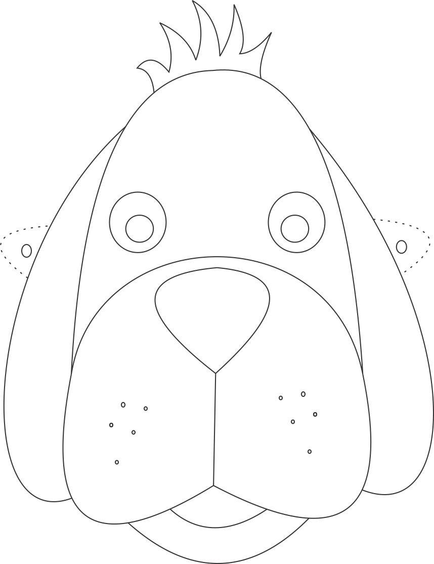 Dessin à colorier: Masque (Objets) #120698 - Coloriages à Imprimer Gratuits