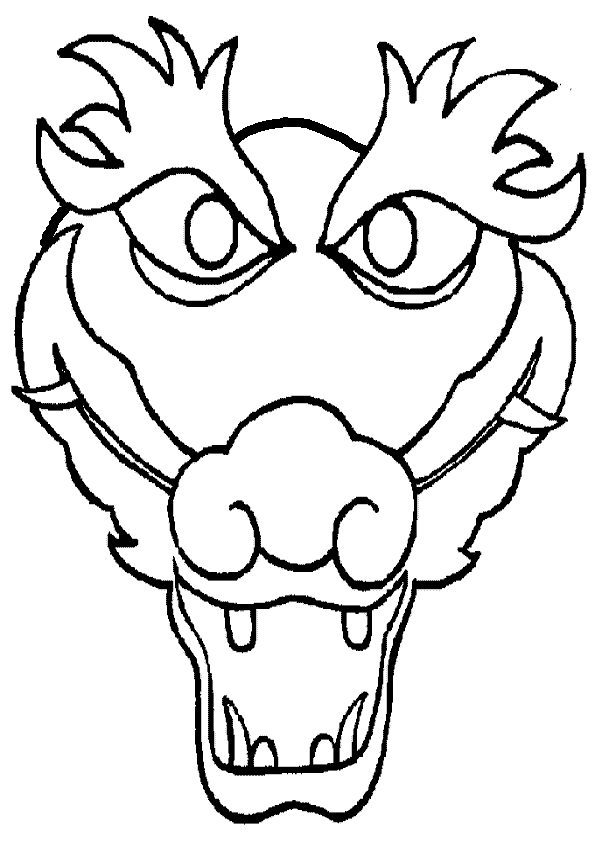 Dessin à colorier: Masque (Objets) #120699 - Coloriages à Imprimer Gratuits