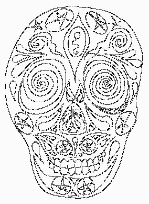 Dessin à colorier: Masque (Objets) #120752 - Coloriages à Imprimer Gratuits