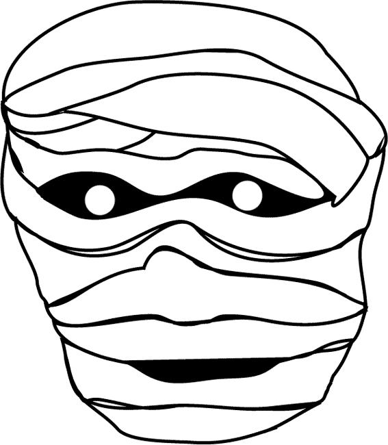 Dessin à colorier: Masque (Objets) #120758 - Coloriages à Imprimer Gratuits