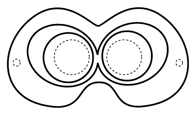 Dessin à colorier: Masque (Objets) #120819 - Coloriages à Imprimer Gratuits