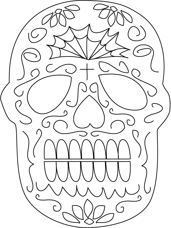 Dessin à colorier: Masque (Objets) #120836 - Coloriages à Imprimer Gratuits