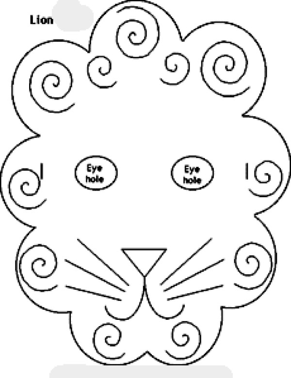 Dessin à colorier: Masque (Objets) #120888 - Coloriages à Imprimer Gratuits