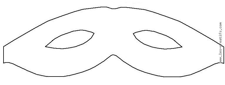 Dessin à colorier: Masque (Objets) #120902 - Coloriages à Imprimer Gratuits