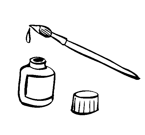 Dessin à colorier: Matériel scolaire (Objets) #118647 - Coloriages à Imprimer Gratuits