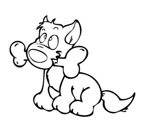 Coloriage gratuit Os de Chien #189697 de la collection Objets à imprimer Coloriage gratuit Os de Chien #189697 de la collection Objets à imprimer