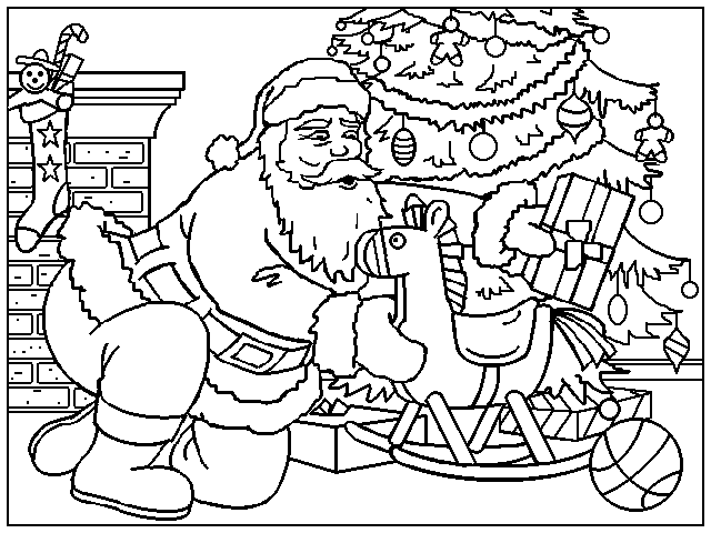 Dessin à colorier: Sapin de Noël (Objets) #167469 - Coloriages à Imprimer Gratuits