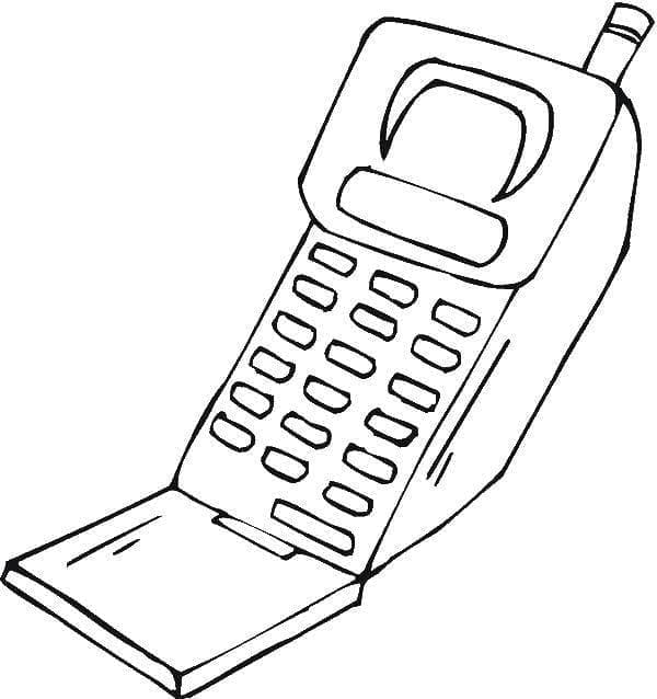 Coloriage gratuit Téléphone #192601 de la collection Objets à imprimer Coloriage gratuit Téléphone #192601 de la collection Objets à imprimer