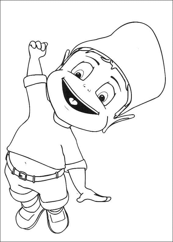 Coloriage gratuit Adibou #206100 de la collection Personnages de dessins animés à imprimer